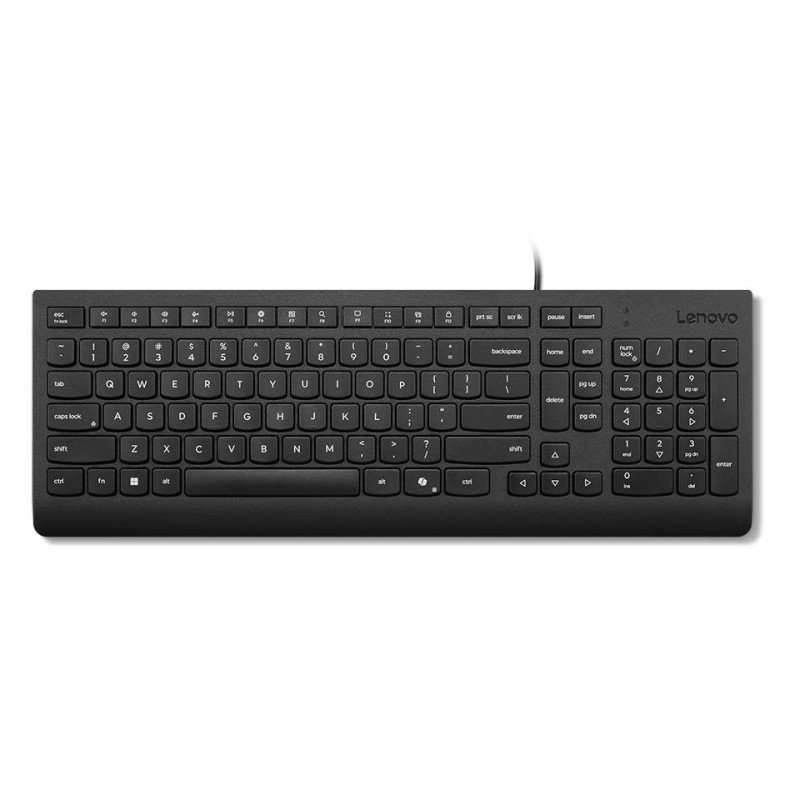 Teclado Lenovo con cable Essential (Negro), LA Español 171